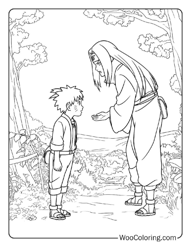 100 Naruto Coloring Pages Free PDF To Print Woo Coloring