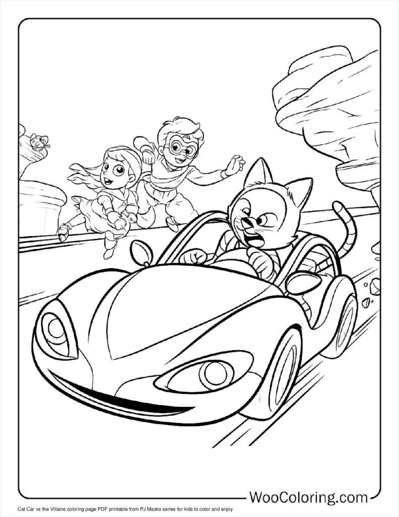 100 PJ Masks Coloring Pages Free PDF To Print Woo Coloring 100 PJ Masks Coloring Pages Free PDF To Print Woo Coloring