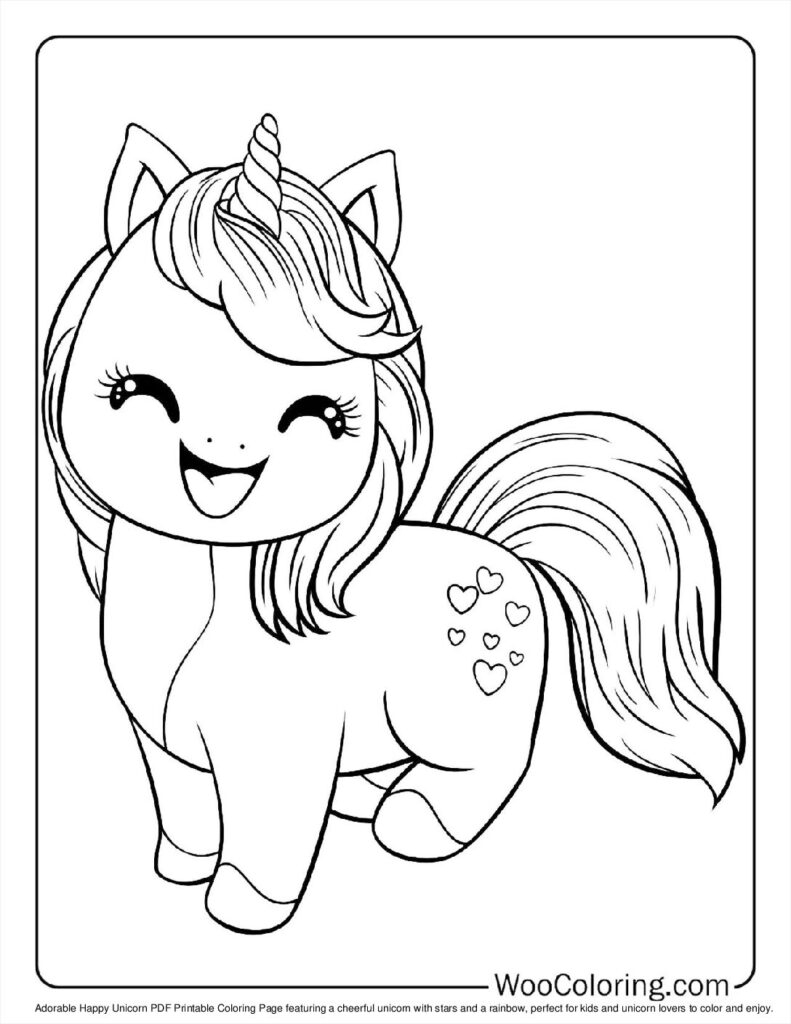 100 Unicorn Cat Coloring Pages Free PDF To Print Woo Coloring