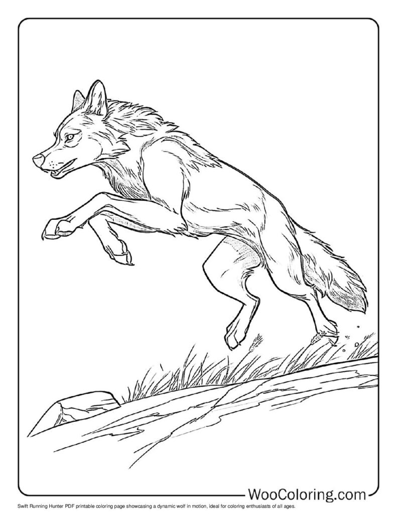 100 Wolf Coloring Pages Free PDF To Print Woo Coloring