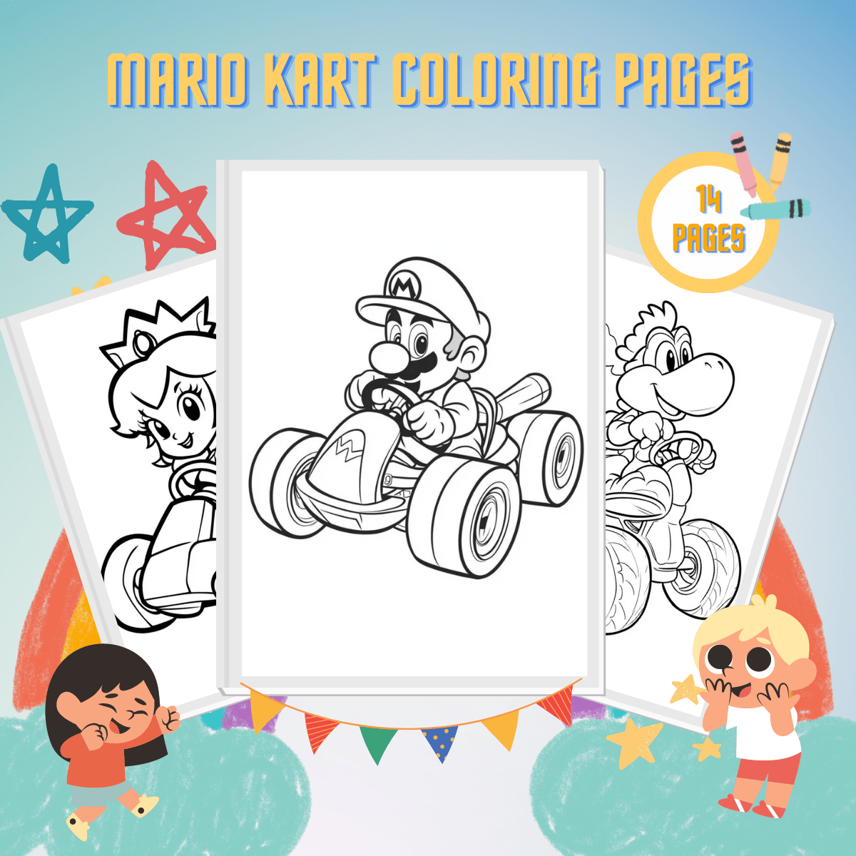 15 Mario Kart Coloring Pages Zoom Into A Rainbow Road Of Fun 15 Mario Kart Coloring Pages Zoom Into A Rainbow Road Of Fun