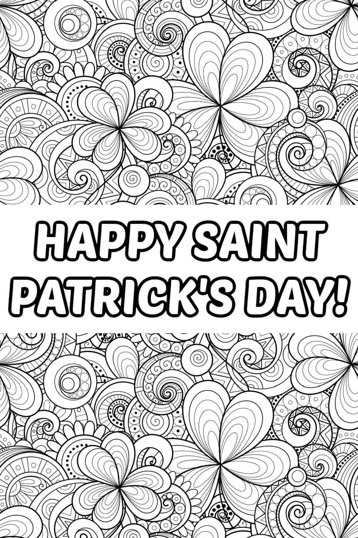 17 St Patrick s Day Coloring Pages Free Holiday Coloring Sheets 17 St Patrick s Day Coloring Pages Free Holiday Coloring Sheets