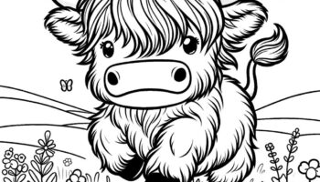 20 Highland Cow Coloring Pages Cow Coloring Pages Highland Cows Cute Highland Cows Baby Highland Cows Cute Cows Cute Baby Cows Etsy