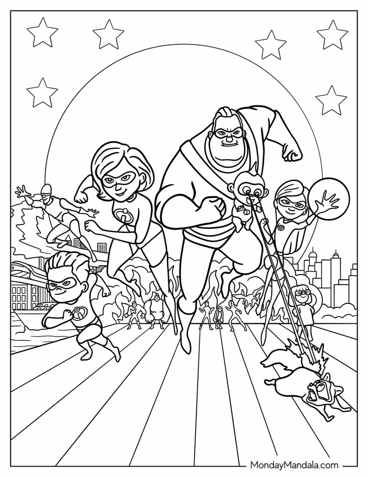 20 Incredibles Coloring Pages Free PDF Printables 20 Incredibles Coloring Pages Free PDF Printables