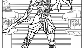 20 Mortal Kombat Coloring Pages Free PDF Printables 