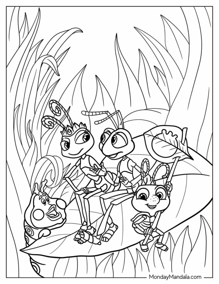 20 Pixar Coloring Pages Free PDF Printables 