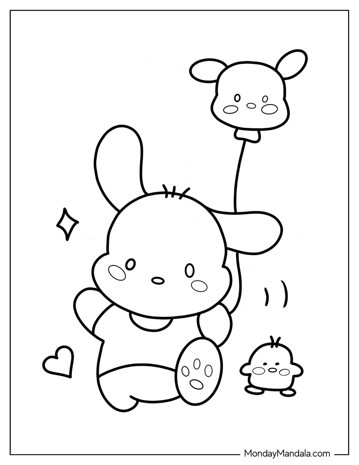 20 Pochacco Coloring Pages Free PDF Printables 20 Pochacco Coloring Pages Free PDF Printables