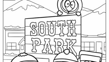 20 South Park Coloring Pages Free PDF Printables 