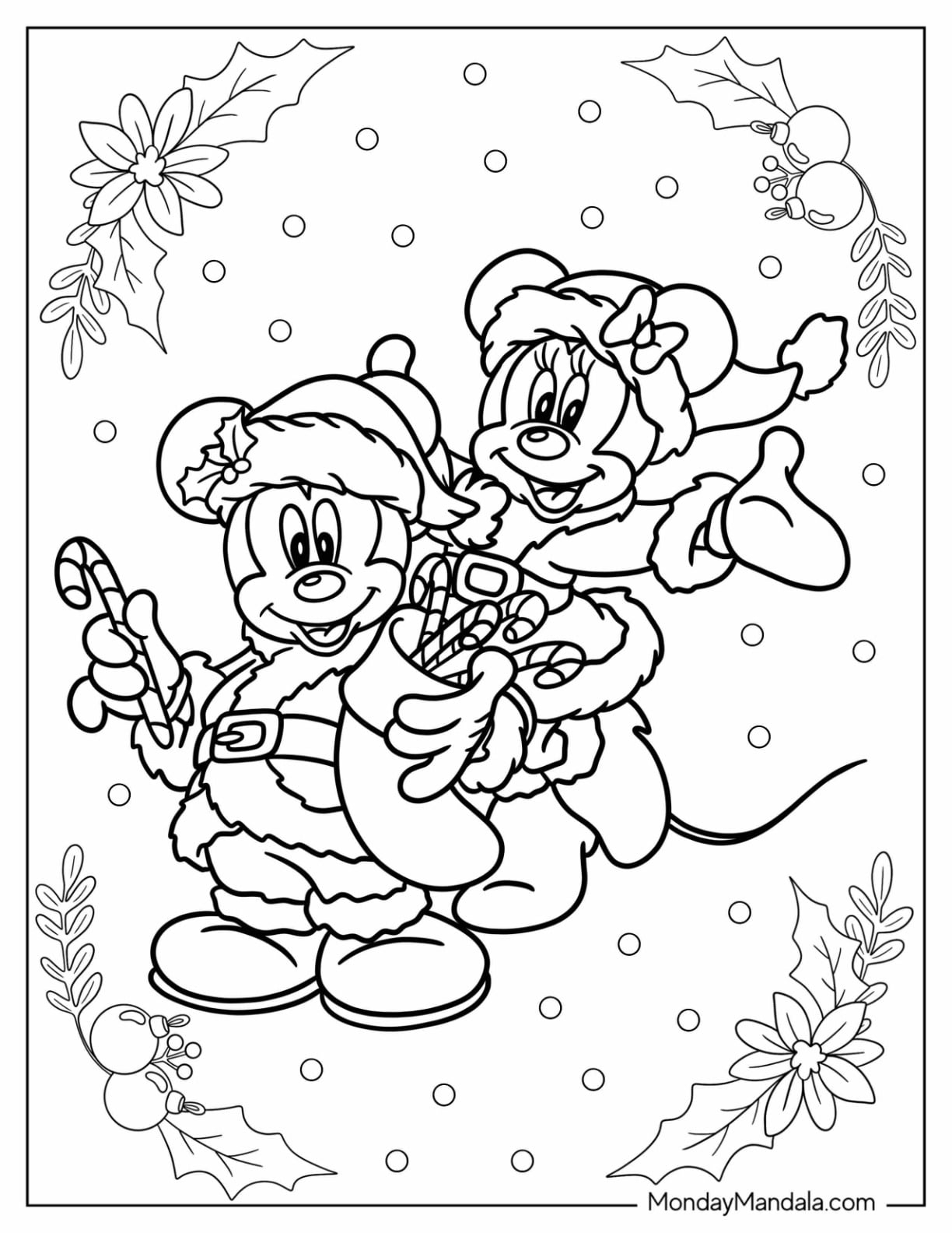 walt disney characters coloring pages