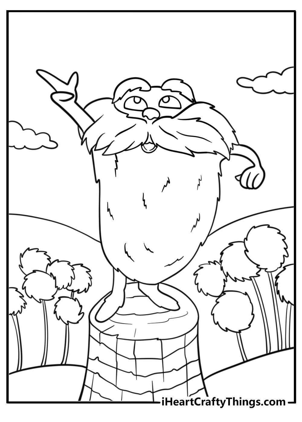 25 Free Lorax Coloring Pages For Kids