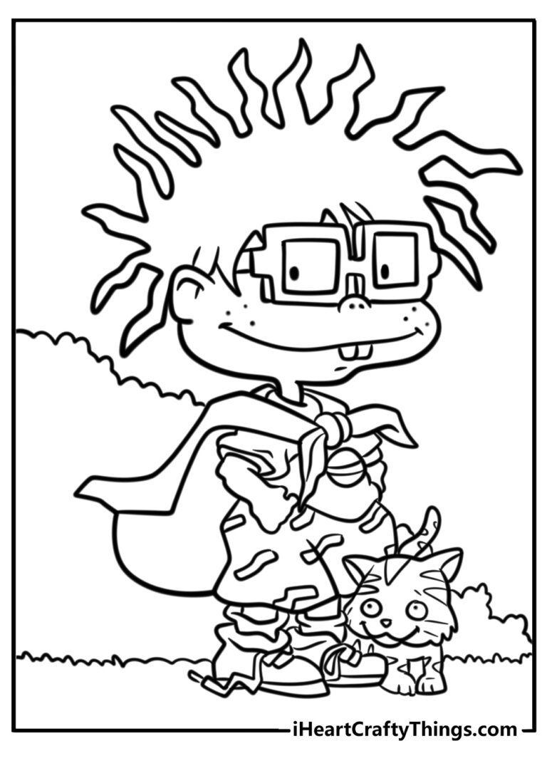 25 Free Rugrats Coloring Pages Easy PDF Printables 