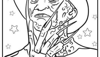 25 New Horror Coloring Pages 100 Free To Print 
