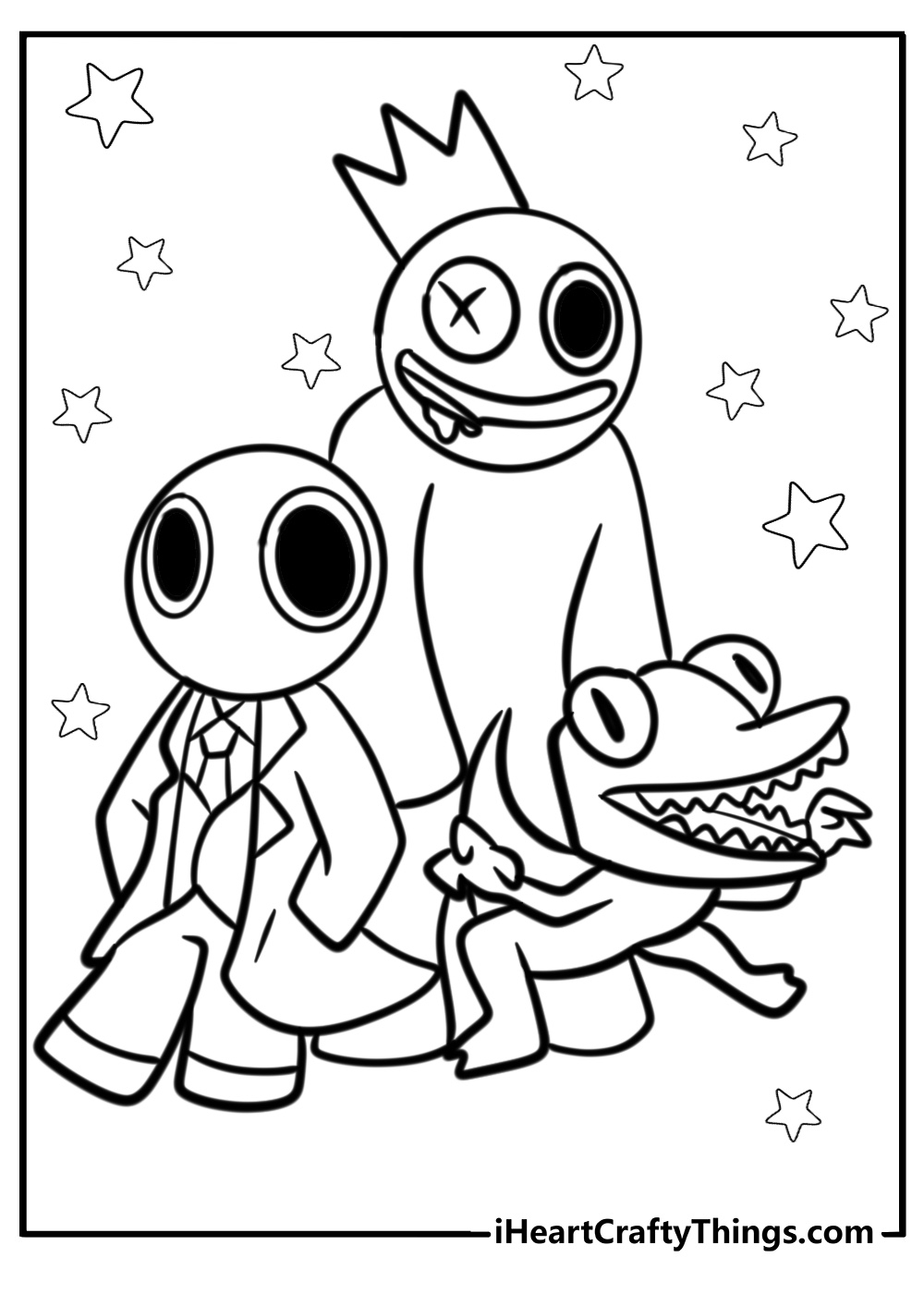 rainbow friends all characters coloring pages rainbow friends all characters coloring pages