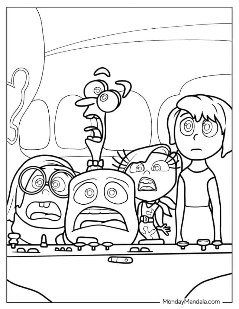 28 Inside Out Coloring Pages Free PDF Printables 28 Inside Out Coloring Pages Free PDF Printables