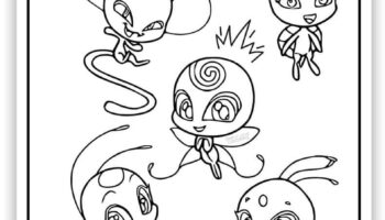 28 Miraculous Ladybug Coloring Pages Free PDF Printables Simply Love Coloring