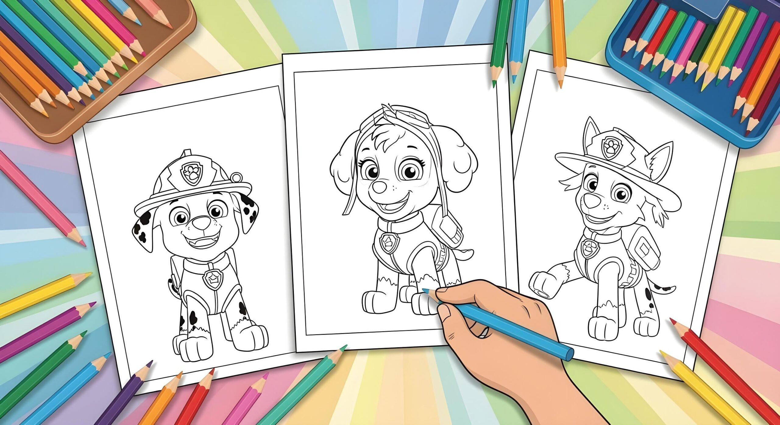 printable coloring pages of paw patrol printable coloring pages of paw patrol