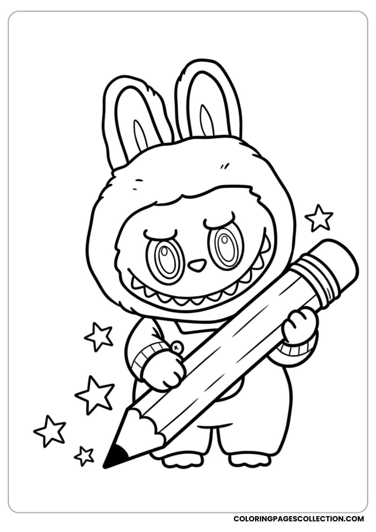 labubu printable coloring pages labubu printable coloring pages