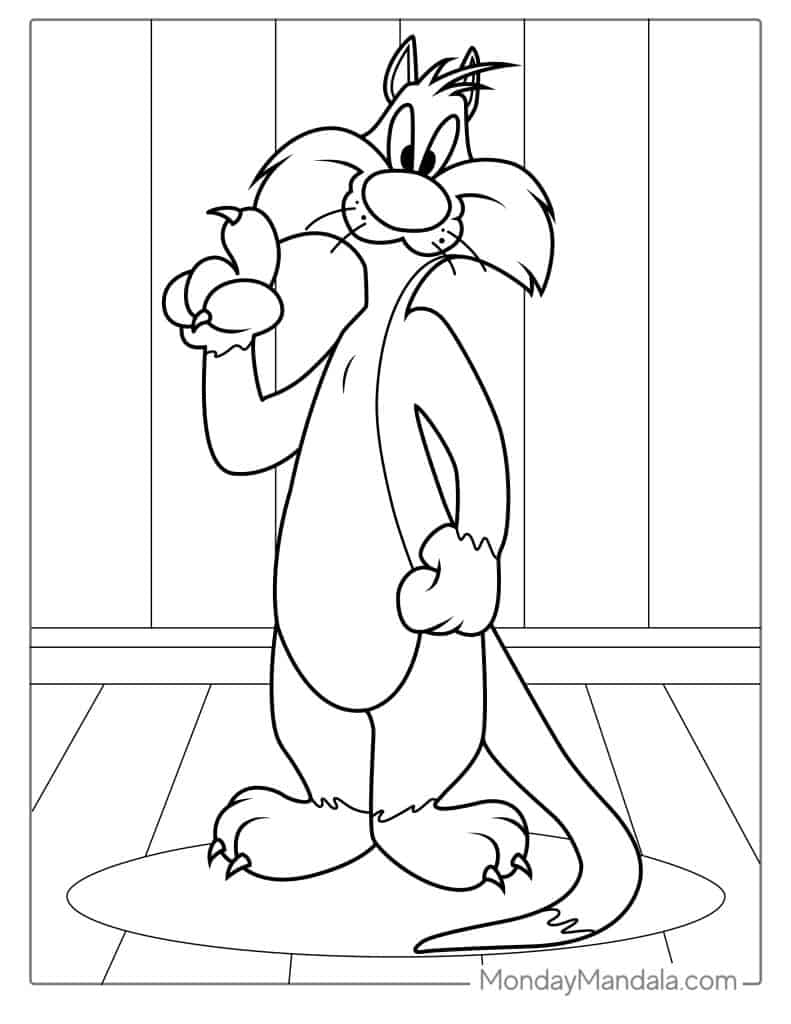 32 Looney Tunes Coloring Pages Free PDF Printables 32 Looney Tunes Coloring Pages Free PDF Printables