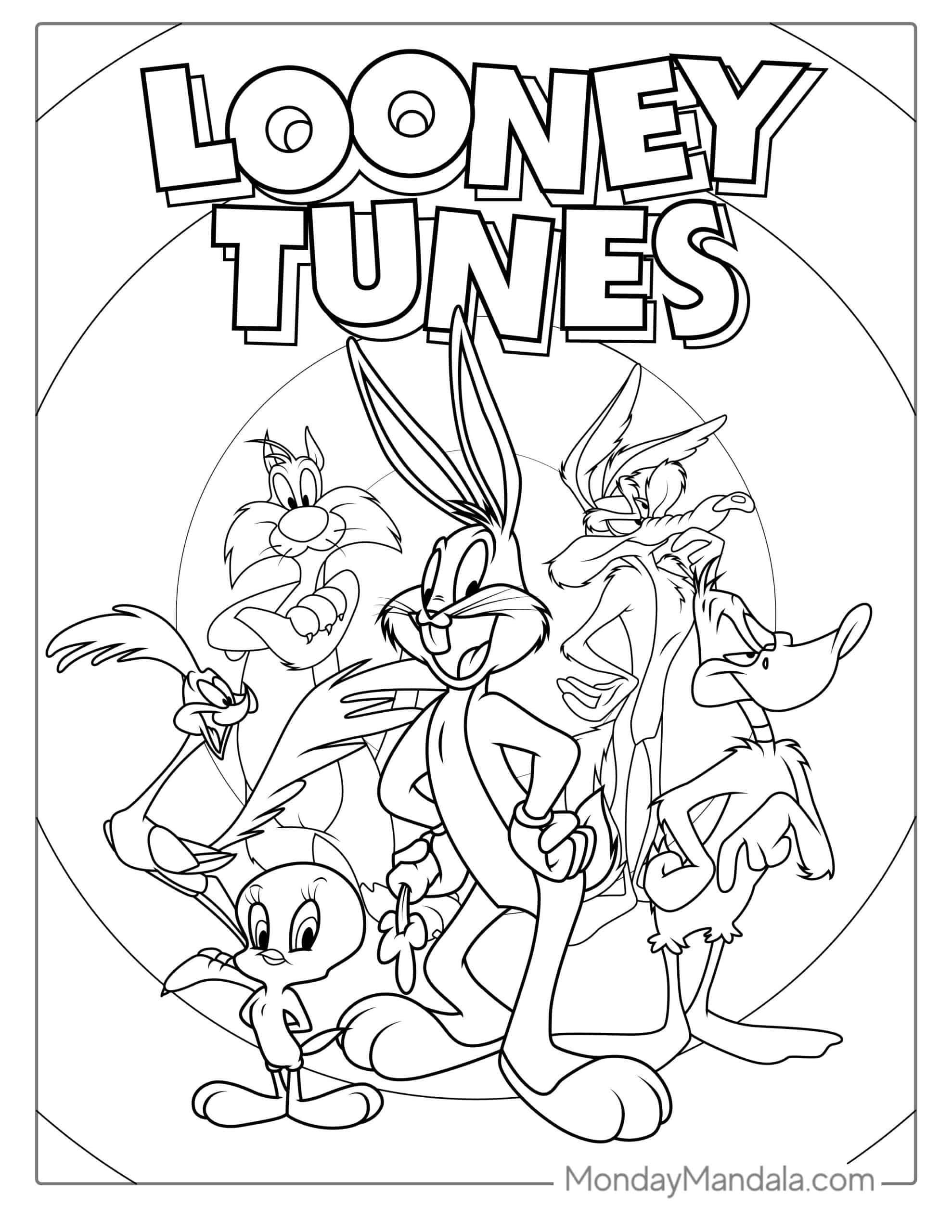 32 Looney Tunes Coloring Pages Free PDF Printables 32 Looney Tunes Coloring Pages Free PDF Printables
