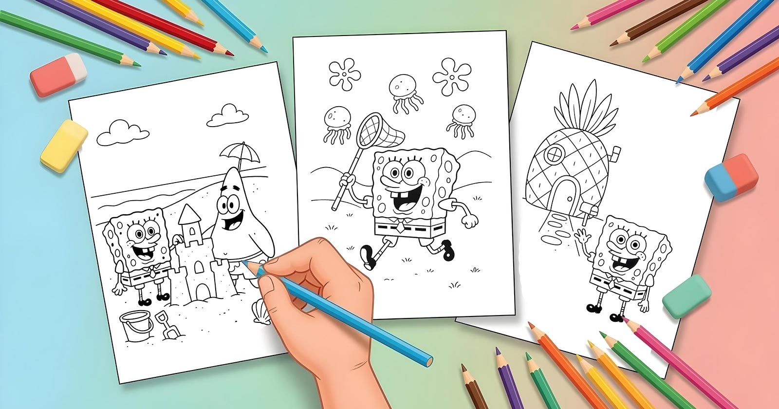 33 Spongebob Coloring Pages Free Printable PDFs 