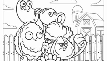 34 Plant Vs Zombies Coloring Pages Free PDF Printables 