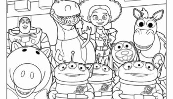 34 Toy Story Coloring Pages Free PDF Printables 
