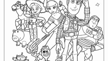 34 Toy Story Coloring Pages Free PDF Printables 