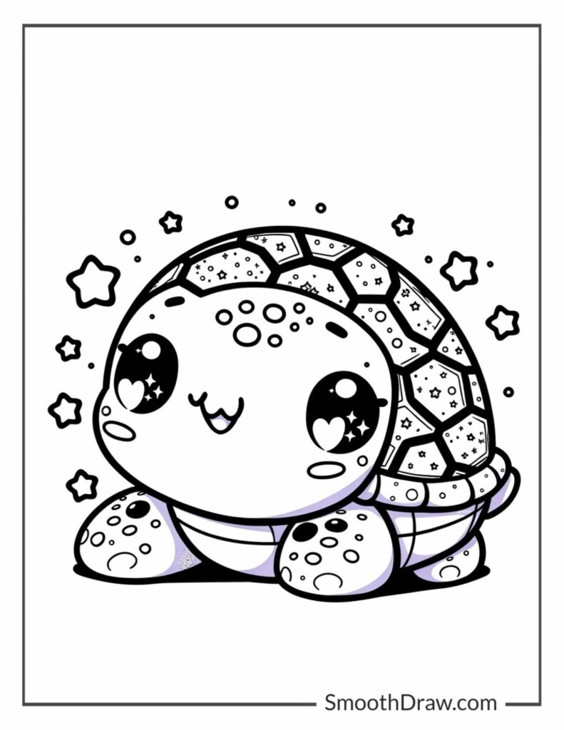 turtle coloring pages printable