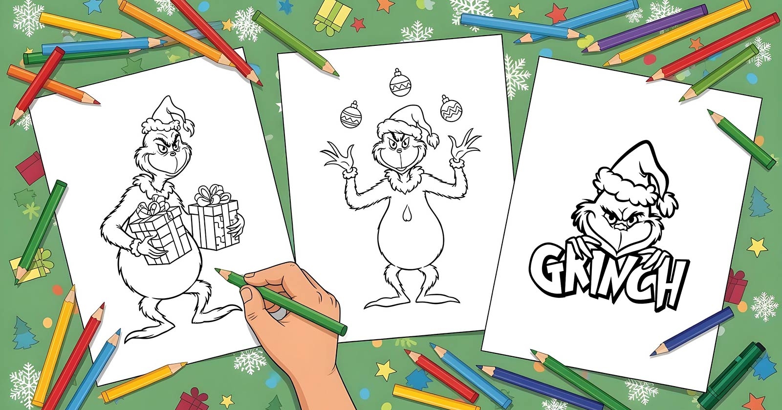 39 Grinch Coloring Pages Free Printable PDFs 39 Grinch Coloring Pages Free Printable PDFs
