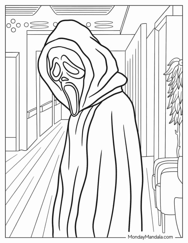 40 Horror Coloring Pages Free PDF Printables 40 Horror Coloring Pages Free PDF Printables