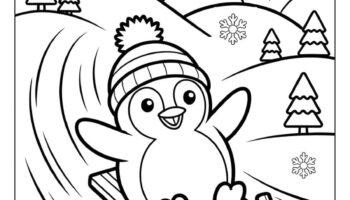 40 Penguin Coloring Pages Free Printables For All Ages 