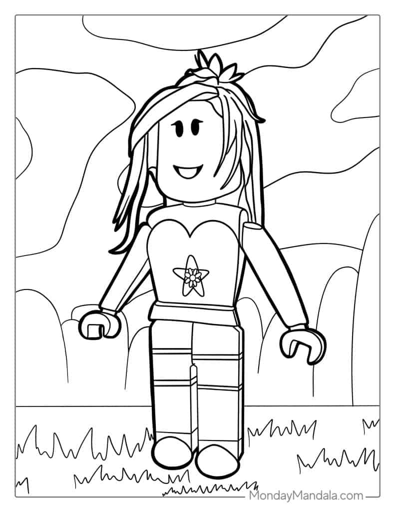 Roblox Printable Coloring Pages Free Coloring Pages To Print Roblox Printable Coloring Pages Free Coloring Pages To Print