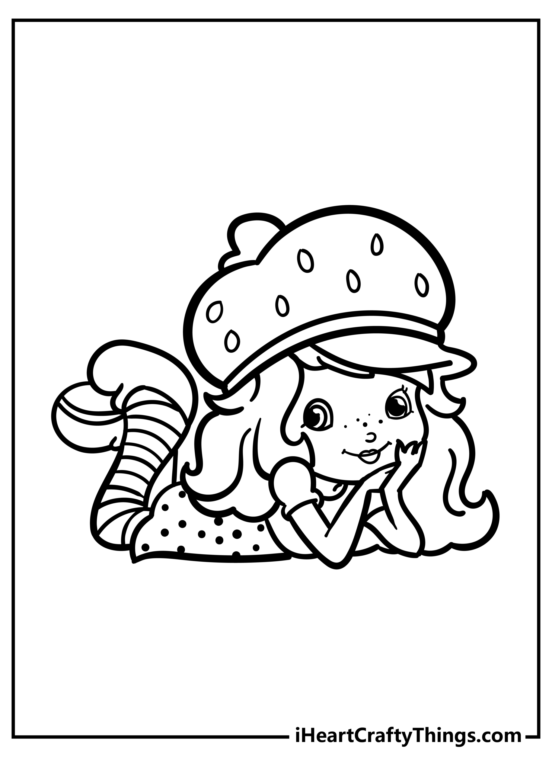 40 Strawberry Shortcake Coloring Pages 100 Free Printables