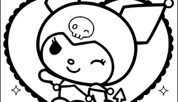 42 Kuromi Coloring Pages Free PDF Printables