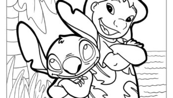 42 Lilo Stitch Coloring Pages Free PDF Printables 