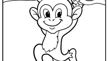 42 Monkey Coloring Pages 100 Free Printables 