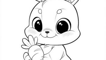 44 Cute Bunny Coloring Pages For Kids And Adults Our Mindful Life