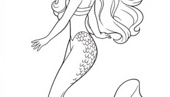 44 Mermaid Coloring Pages For Kids And Adults Our Mindful Life