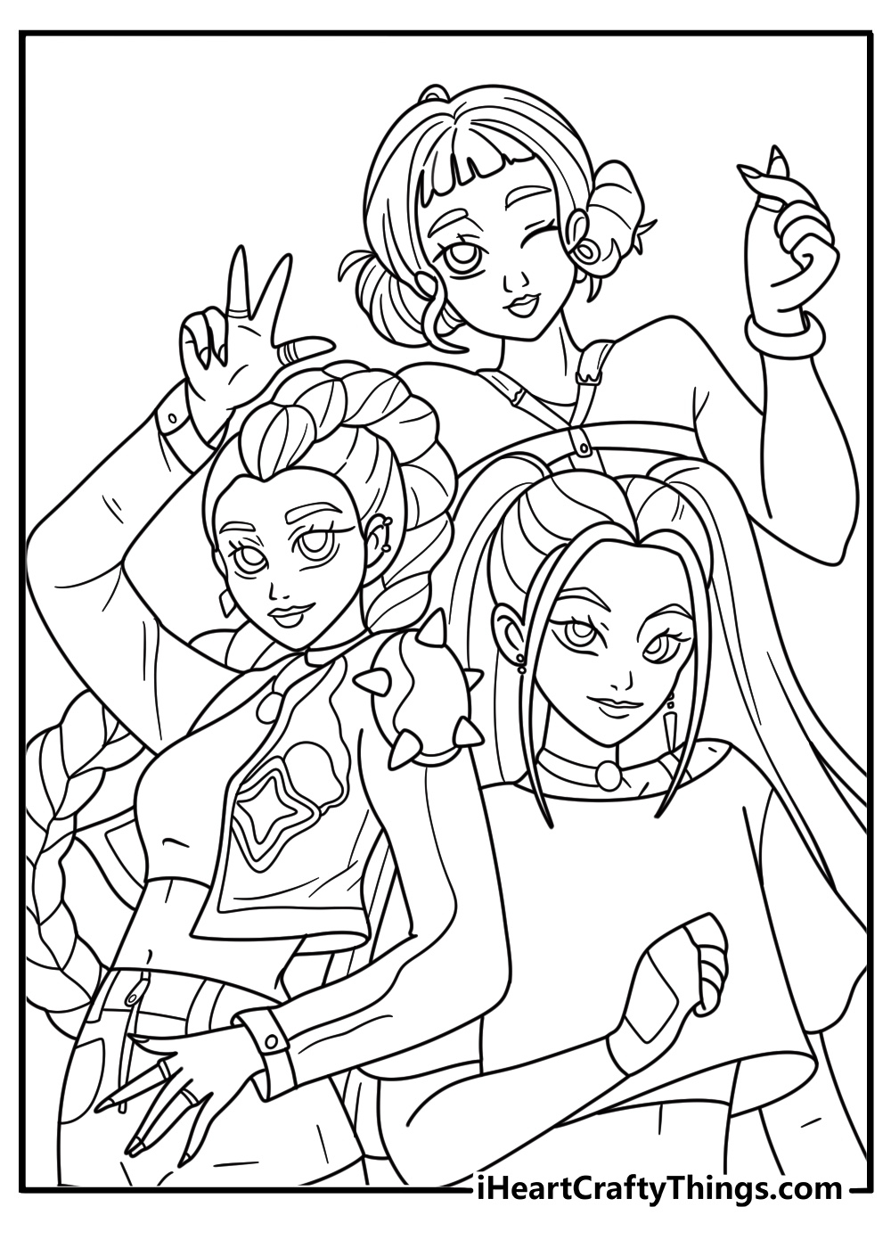 46 Free KPop Demon Hunters Coloring Pages Printable PDFs 46 Free KPop Demon Hunters Coloring Pages Printable PDFs