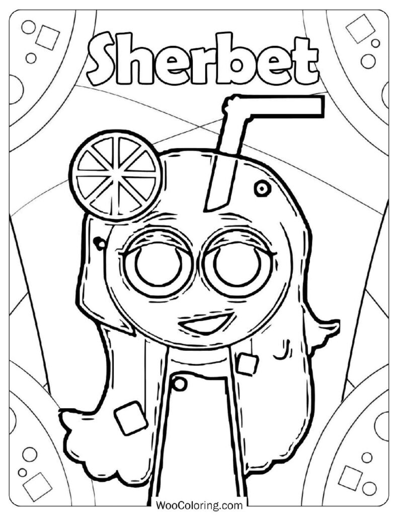 sprunki coloring pages printable