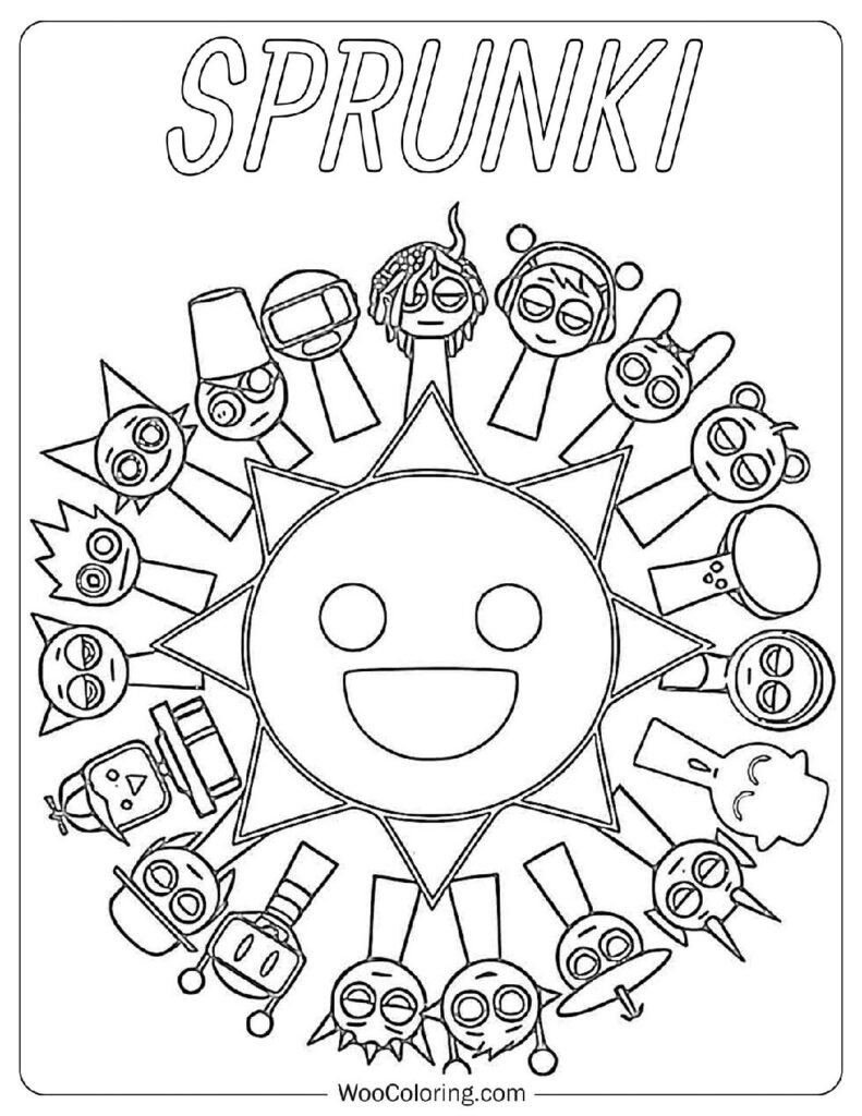 46 Sprunki Coloring Pages Free PDF To Print Woo Coloring 46 Sprunki Coloring Pages Free PDF To Print Woo Coloring