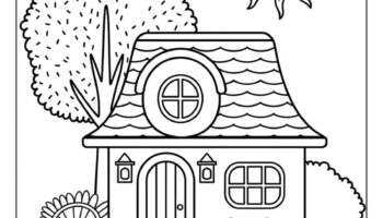 47 House Coloring Pages Free Printables For All Ages 