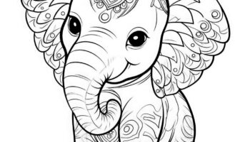 48 Majestic Elephant Coloring Pages For Adults And Kids Our Mindful Life
