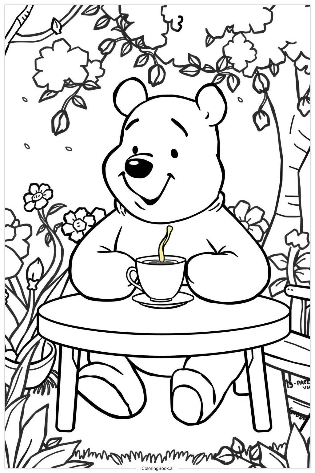 printable coloring pages winnie the pooh