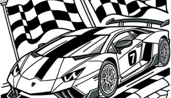 5 Car Coloring Pages Car Coloring Pages Cool Car Coloring Pages Etsy Norway