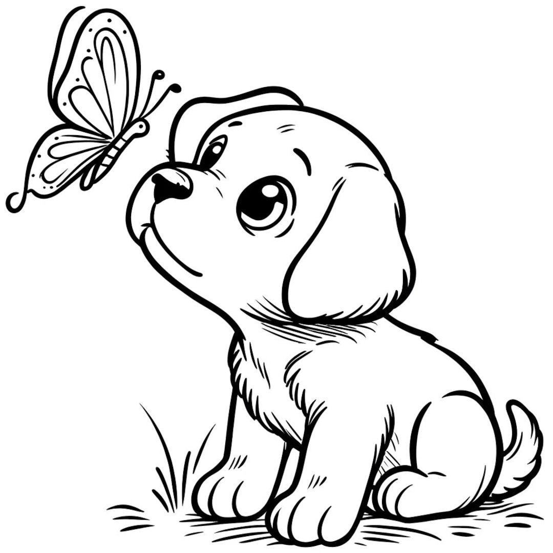 puppies coloring pages printable puppies coloring pages printable