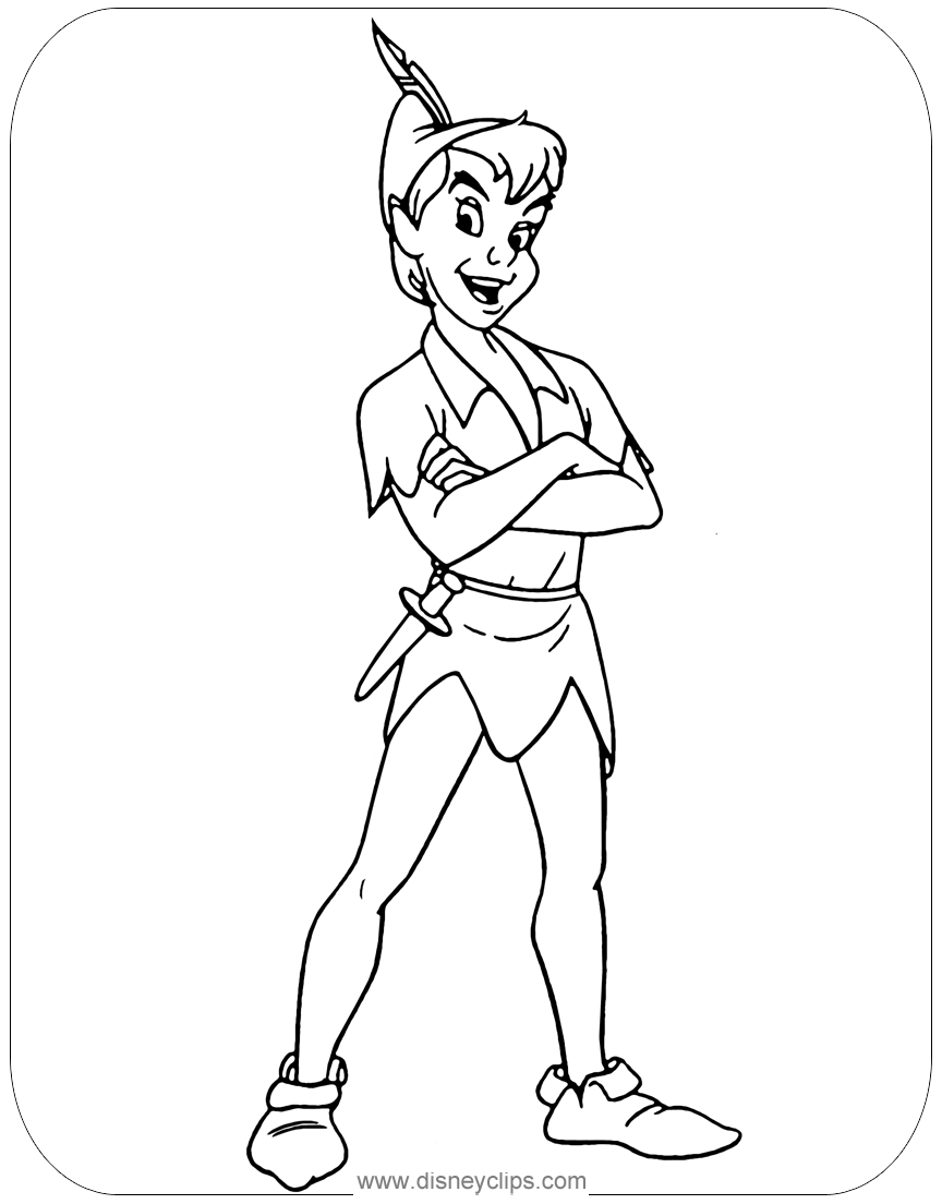 50 Printable Peter Pan Coloring Pages Disneyclips 50 Printable Peter Pan Coloring Pages Disneyclips