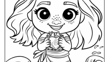 53 Moana Coloring Pages Free PDFs 
