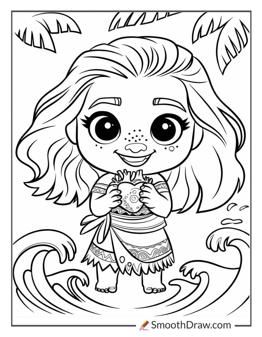 53 Moana Coloring Pages Free PDFs 