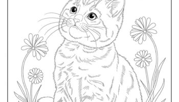 54 Cat Coloring Pages Free Printables For All Ages 